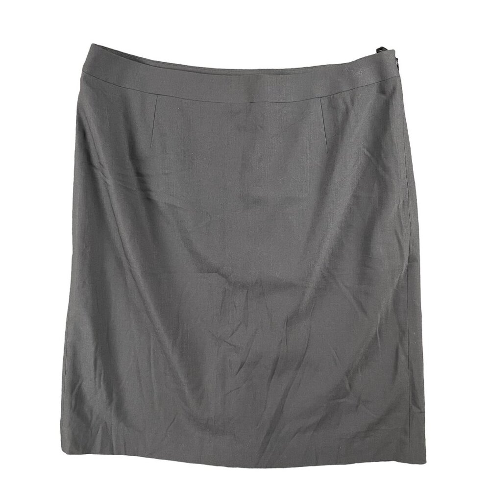 Talbots Skirt 16 Wool Lightweight Work Office Capsule Everyday Minimal Staple
